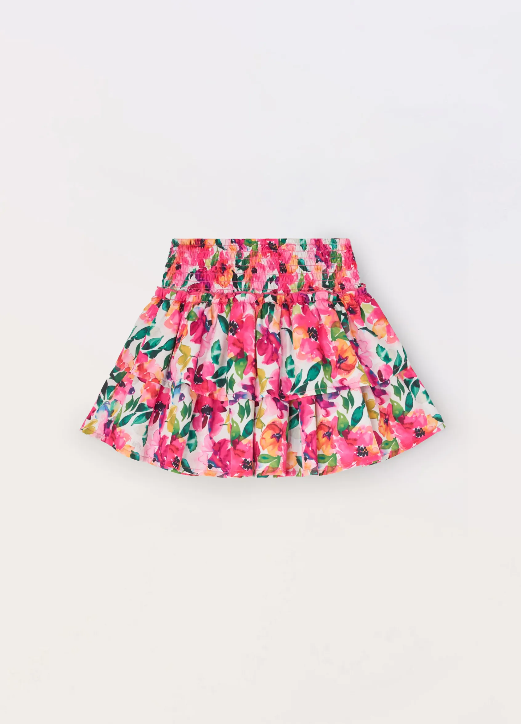 Blukids Gonna in american crepe a balze bambina- Gonne