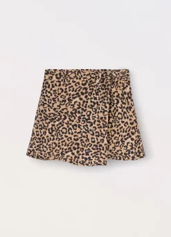 Blukids Gonna pantalone animalier ragazza- Gonne