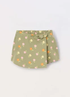Blukids Gonna pantalone in cotone stretch neonata- Gonne