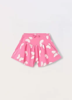 Blukids Gonna pantalone in jersey di cotone stretch bambina- Gonne