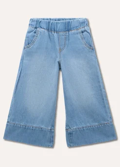 Blukids Jeans culotte bambina- Jeans