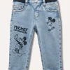 Blukids Jeans Disney con vita elasticata neonato- Jeans