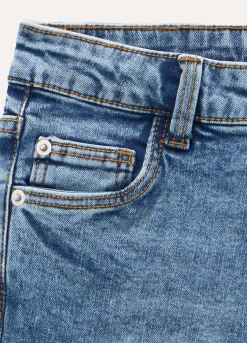 Blukids Jeans flare fit in cotone stretch ragazza- Jeans