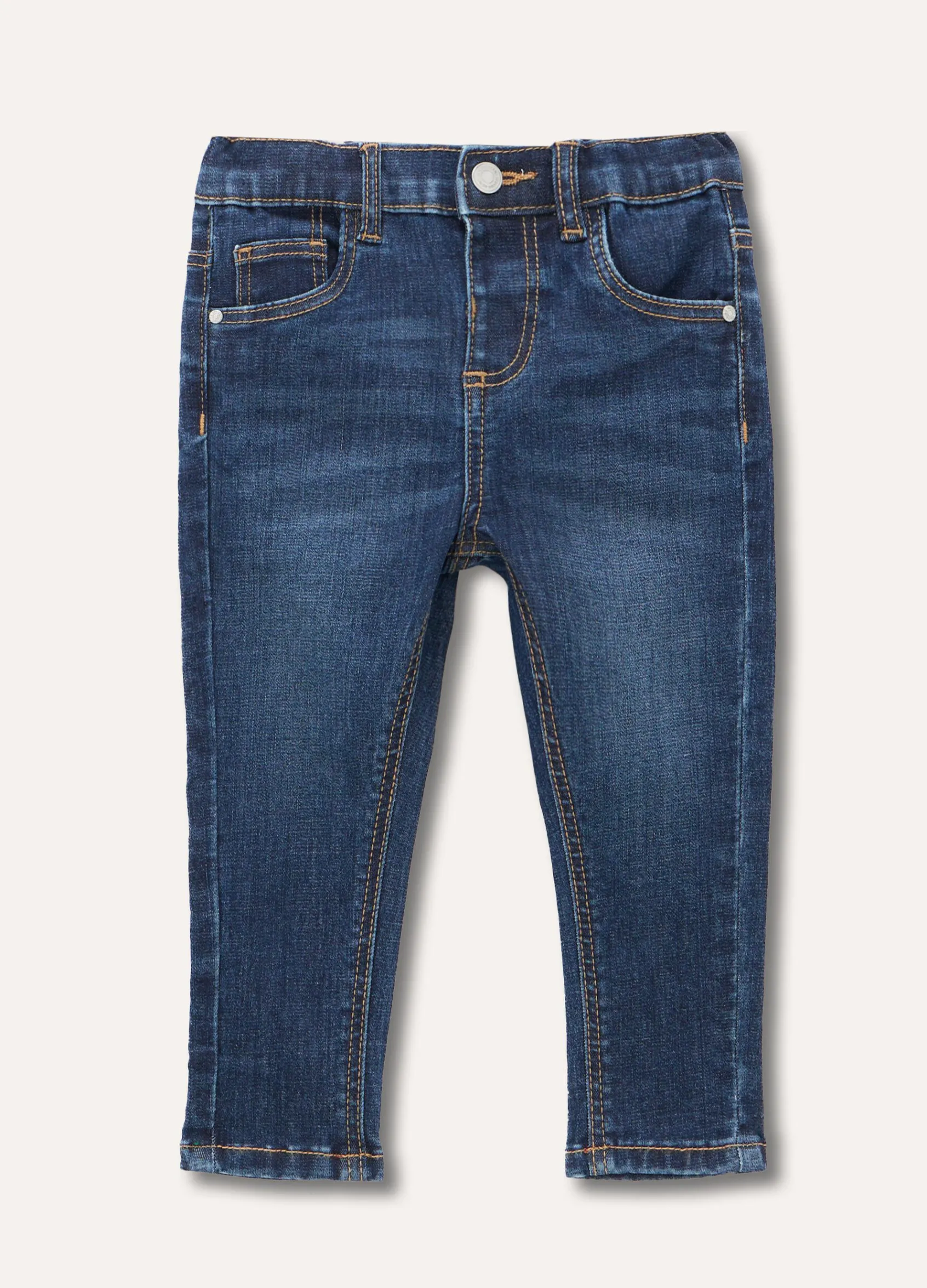 Blukids Jeans in denim neonato- Jeans