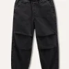 Blukids Jeans parachute in cotone stretch bambino-Bambino Jeans