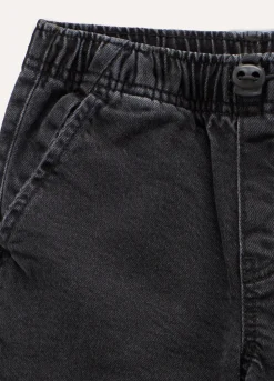 Blukids Jeans parachute in cotone stretch bambino-Bambino Jeans