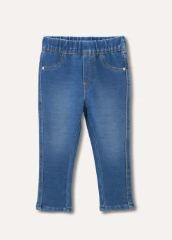 Blukids Jeggings in cotone stretch neonata- Pantaloni