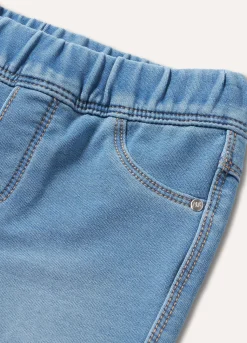Blukids Jeggings in cotone stretch neonata- Pantaloni