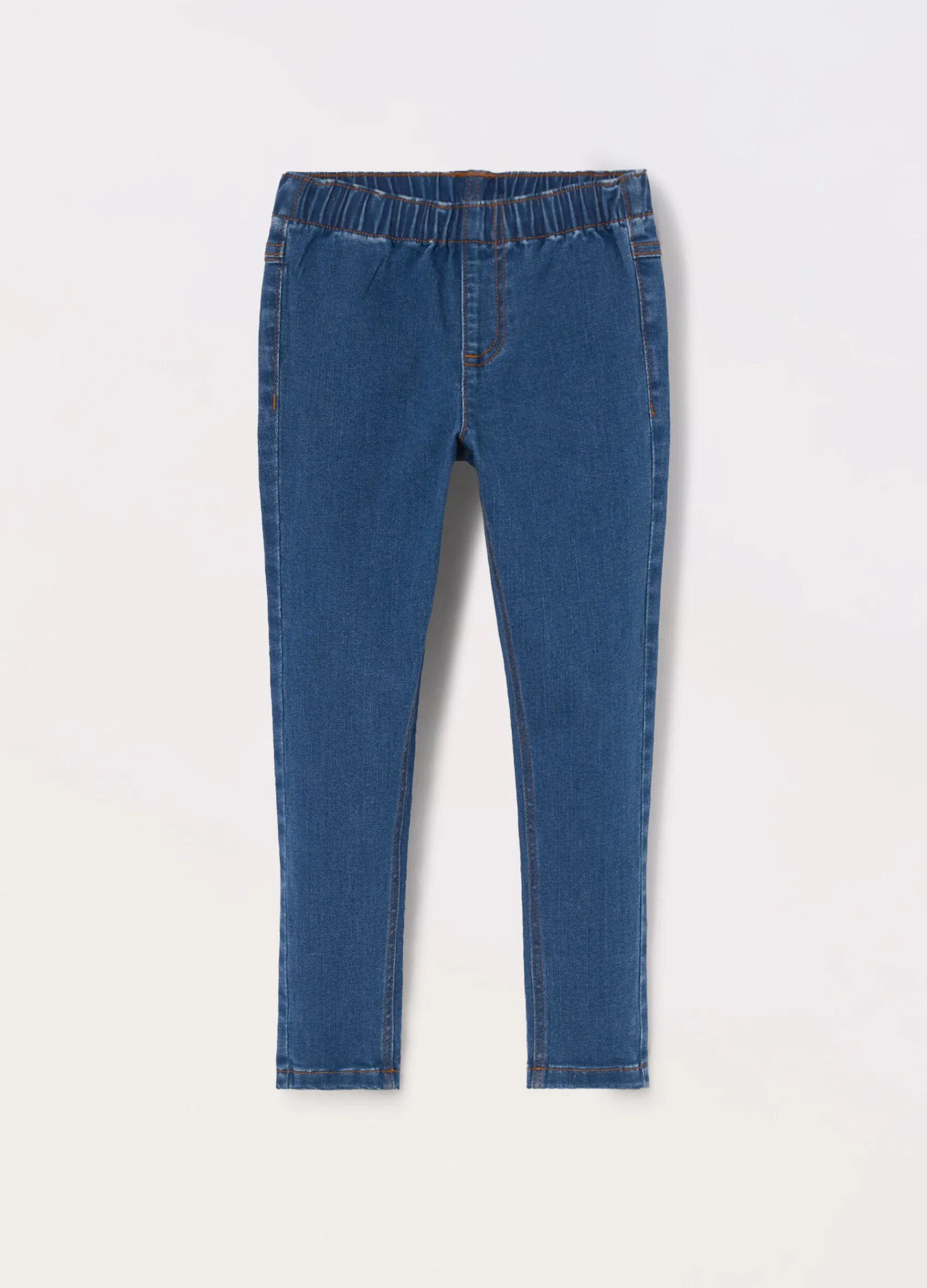 Blukids Jeggings in denim stretch bambina- Jeans