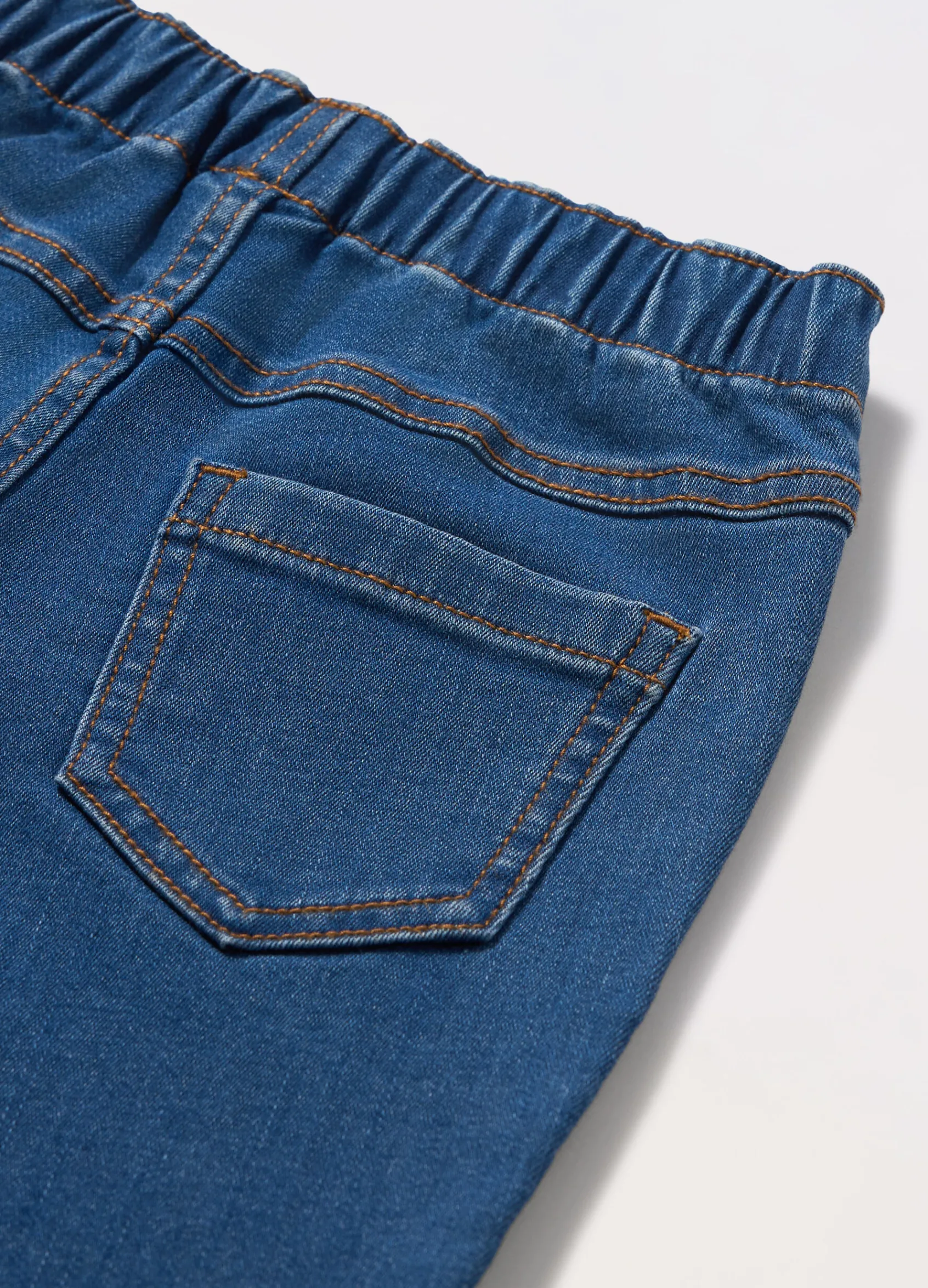 Blukids Jeggings in denim stretch bambina- Jeans