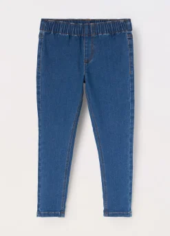 Blukids Jeggings in misto cotone bambina- Leggings