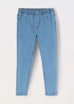 Blukids Jeggings in misto cotone bambina- Leggings