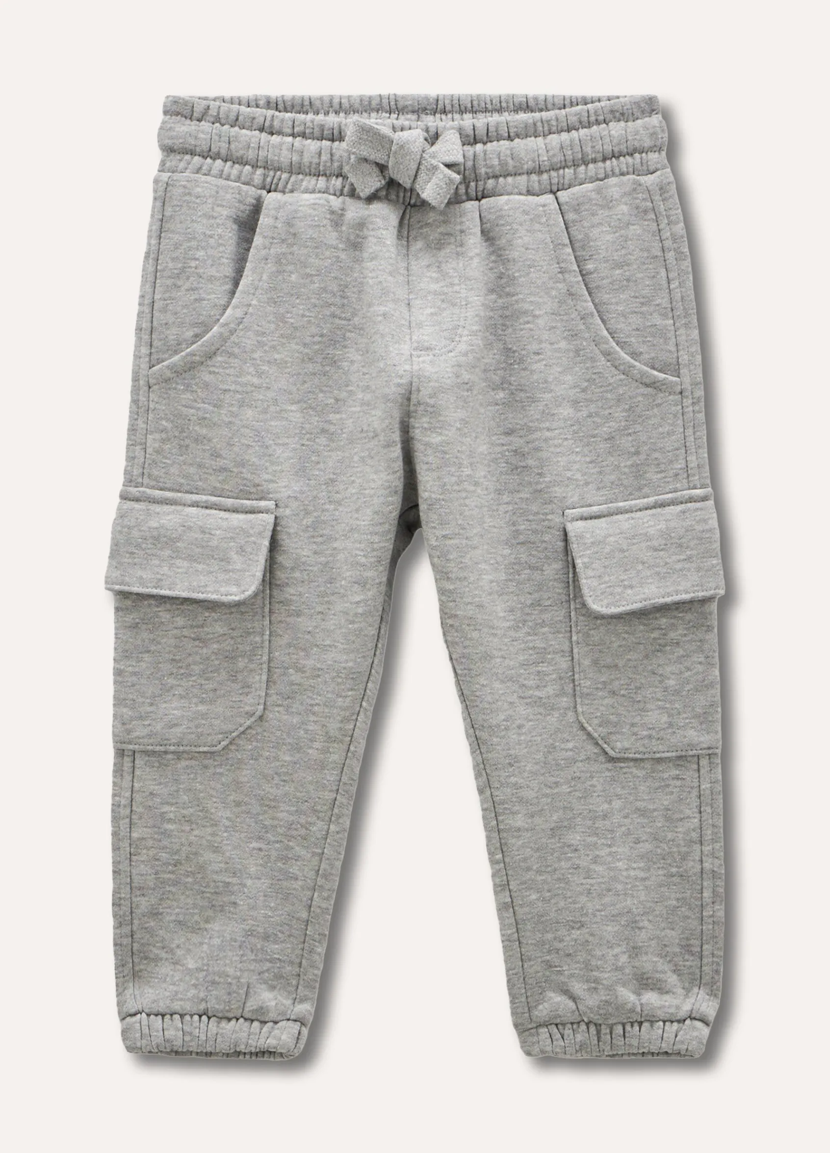 Blukids Jogger cargo in misto cotone neonato- Pantaloni