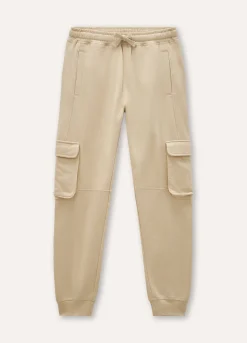 Blukids Jogger cargo in puro cotone ragazzo- Pantaloni