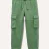 Blukids Jogger cargo in puro cotone bambino-Bambino Pantaloni