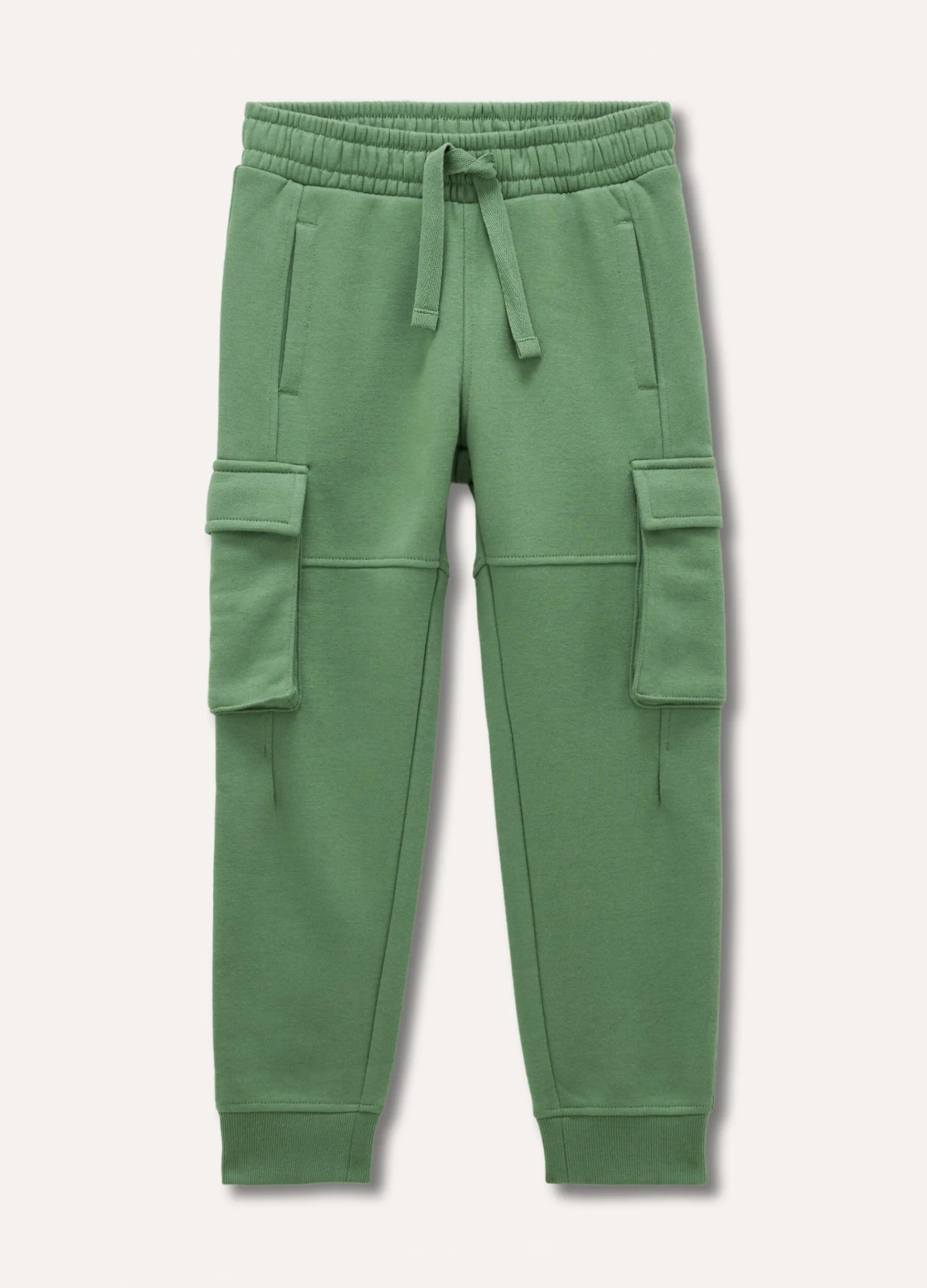 Blukids Jogger cargo in puro cotone bambino-Bambino Pantaloni