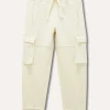Blukids Jogger cargo misto cotone bambino-Bambino Pantaloni