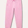 Blukids Jogger in cotone stretch bambina- Leggings