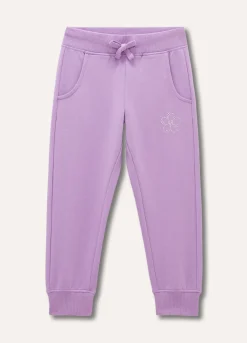 Blukids Jogger in cotone stretch bambina- Leggings