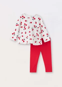 Blukids Jogger in french terry di puro cotone neonata- Completini