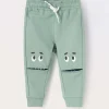 Blukids Jogger in french terry di puro cotone neonato- Pantaloni
