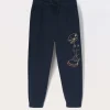 Blukids Jogger in french terry di puro cotone bambino-Bambino Pantaloni