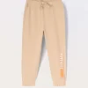 Blukids Jogger in french terry di puro cotone bambino-Bambino Pantaloni
