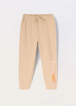 Blukids Jogger in french terry di puro cotone bambino-Bambino Pantaloni