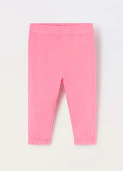 Blukids Jogger in french terry di puro cotone neonata- Pantaloni