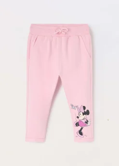 Blukids Jogger in french terry di cotone stretch neonata- Pantaloni