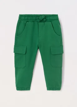 Blukids Jogger in french terry di puro cotone neonato- Pantaloni