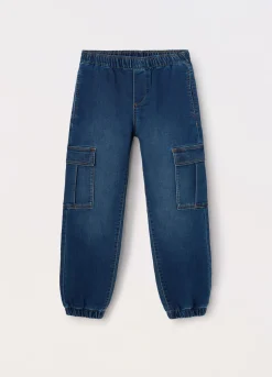 Blukids Jogger in french terry ragazzo- Jeans