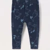 Blukids Jogger in jersey di cotone slub neonato- Pantaloni