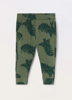 Blukids Jogger in jersey di cotone slub neonato- Pantaloni