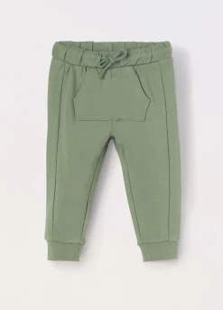 Blukids Jogger in jersey di puro cotone neonato- Pantaloni