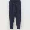 Blukids Jogger in misto cotone ragazzo- Pantaloni