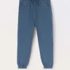 Blukids Jogger in puro cotone bambino-Bambino Pantaloni