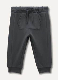 Blukids Joggers in felpa di puro cotone neonato- Pantaloni