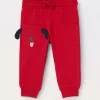 Blukids Joggers in french terry di puro cotone neonato- Pantaloni