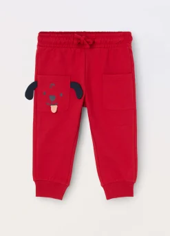 Blukids Joggers in french terry di puro cotone neonato- Pantaloni
