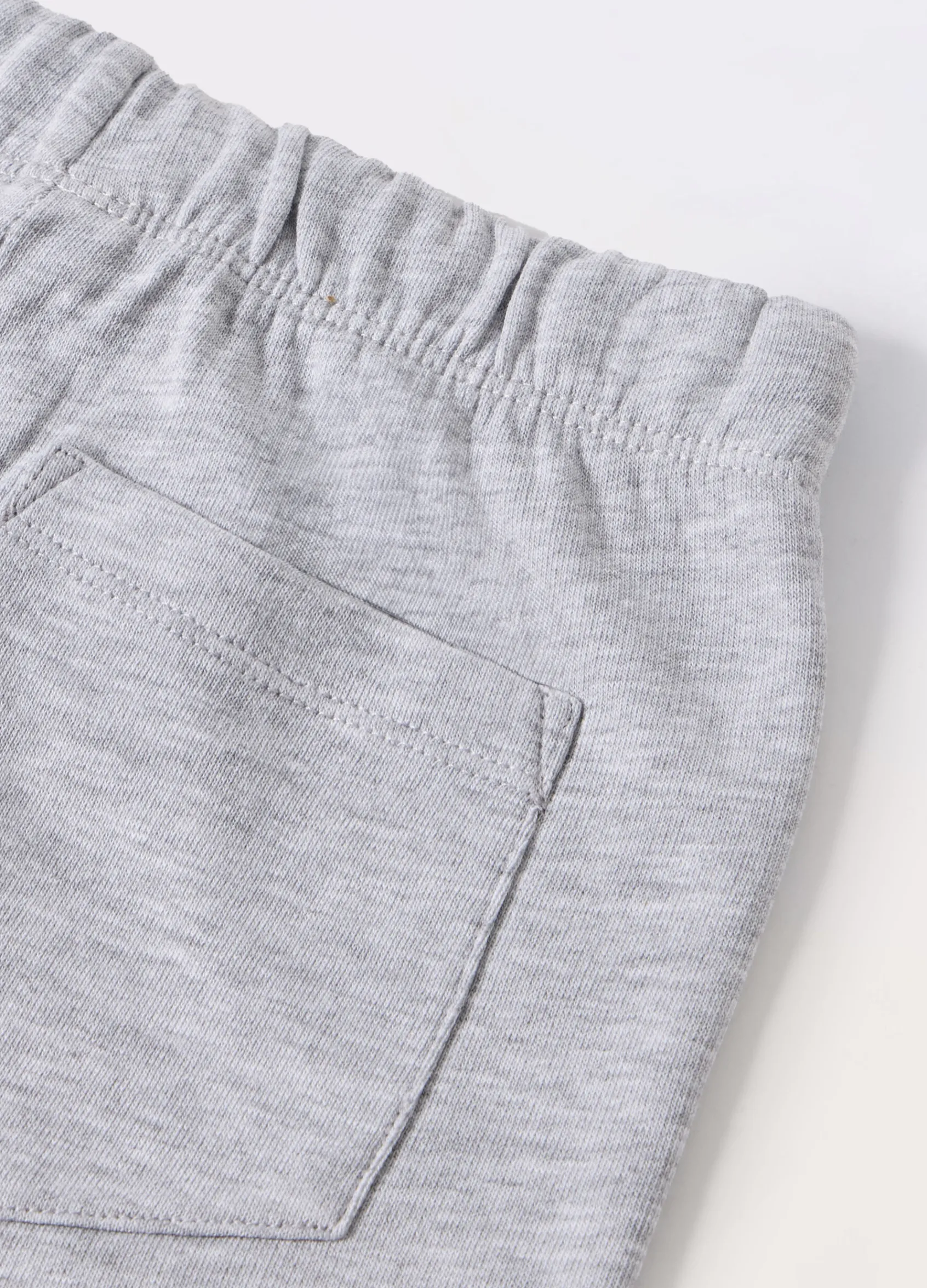 Blukids Joggers in french terry di puro cotone bambino-Bambino Pantaloni
