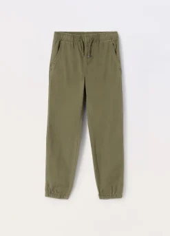 Blukids Joggers in puro cotone chino bambino-Bambino Pantaloni
