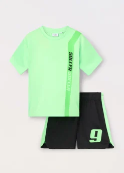 Blukids Jogging set corto bambino-Bambino Set E Coordinati