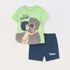 Blukids Jogging set corto in jersey di puro cotone neonato- Completini