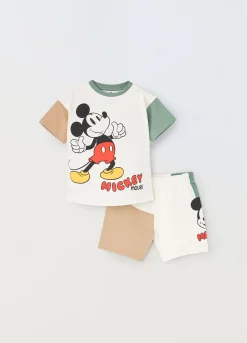 Blukids Jogging set corto in jersey di puro cotone neonato- Completini