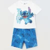 Blukids Jogging set corto in puro cotone neonato- Completini