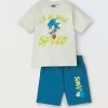Blukids Jogging set corto in puro cotone bambino-Bambino Set E Coordinati
