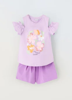 Blukids Jogging set in cotone bambina- Set E Coordinati