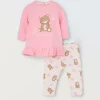 Blukids Jogging set in cotone stretch neonata- Completini