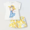 Blukids Jogging set in cotone stretch bambina- Set E Coordinati